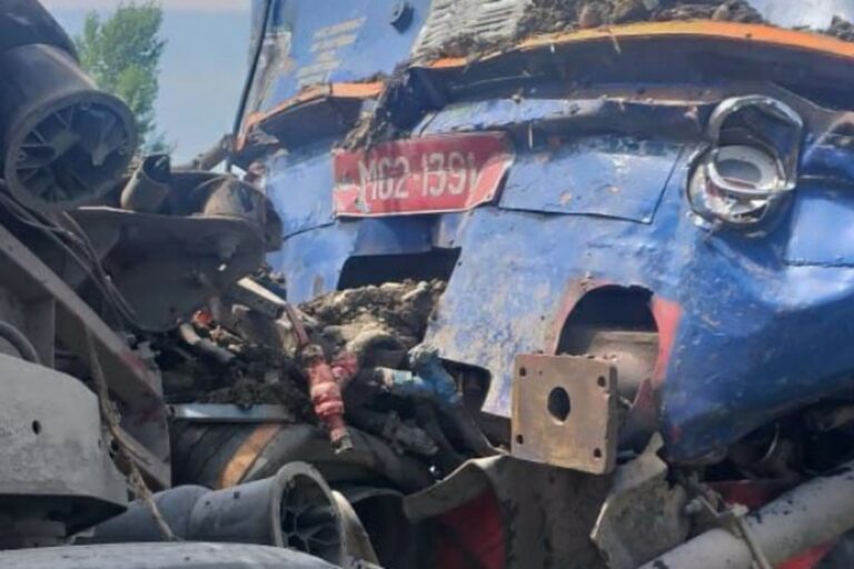Teherautónak ütközött egy vonat a Huszti járásban