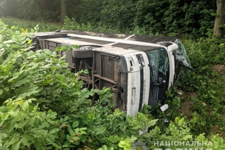 Autóbuszbaleset történt Rivne megyében