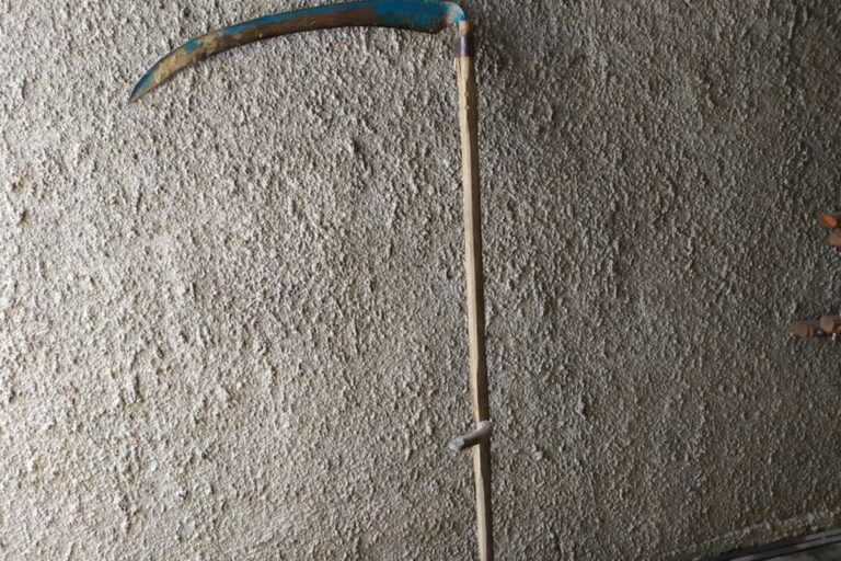 Régi tárgyak: a kasza