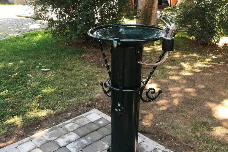 Kárpátalja ma: ivókút Beregszászban