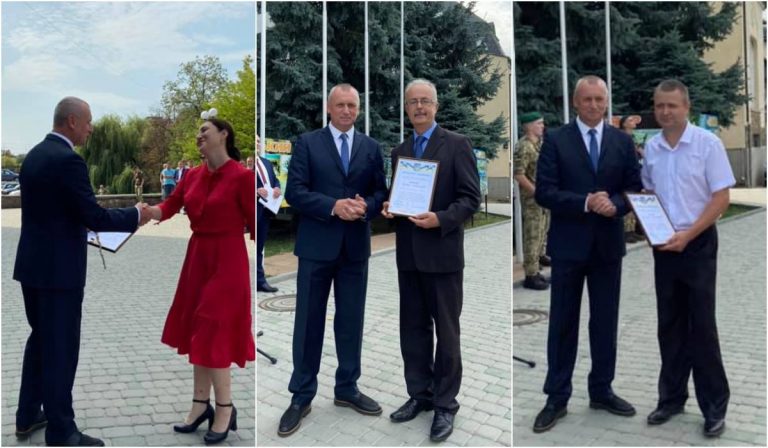 Díszoklevelet kapott Váradi Natália, Sipos Géza és Varga Tamás Beregszászban
