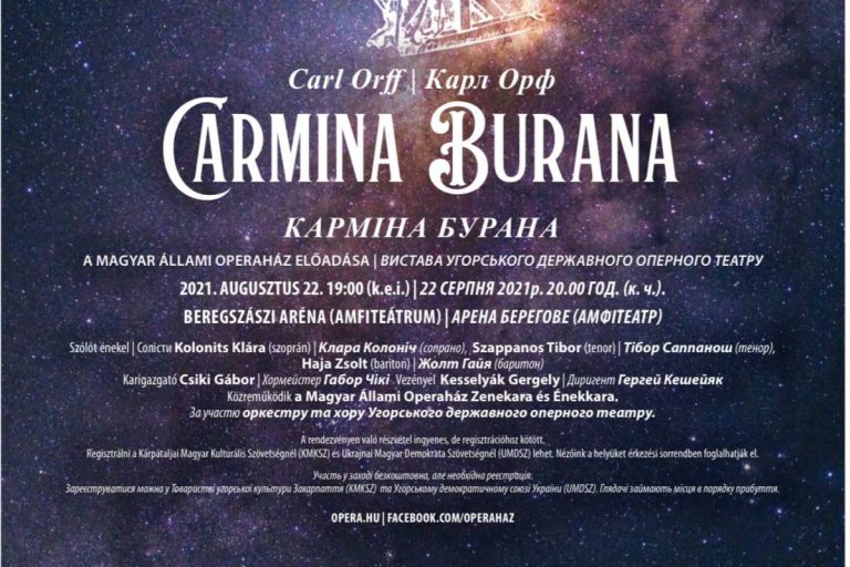 Idén a Carmina Buranával készül az Opera Beregszászba