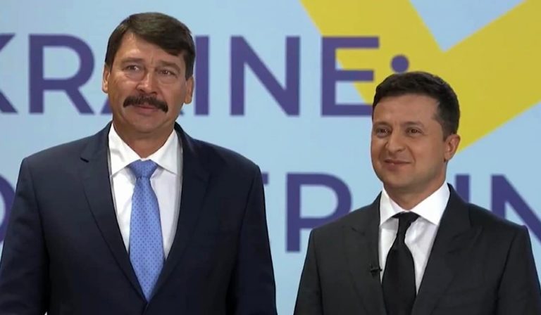 Áder Zelenszkij Kijevben