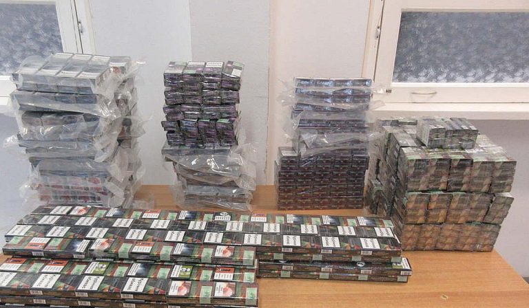 Több mint egymillió forint értékű ukrán cigarettát foglaltak le Záhonynál
