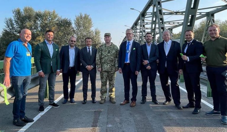 Befejeződött a Csap–Záhony határátkelő hídján az ukrán szakasz javítása