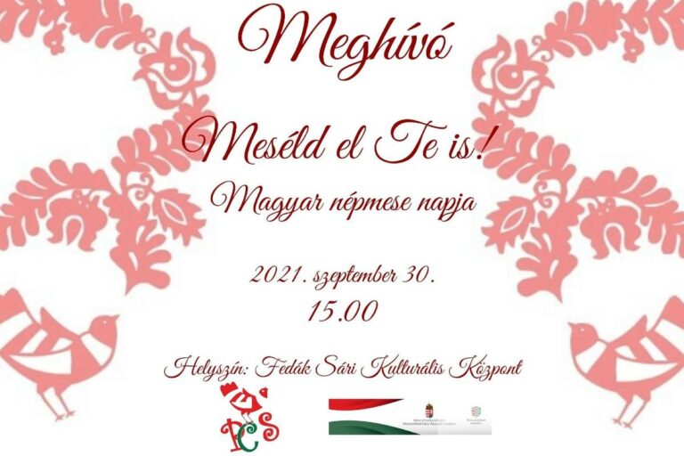 Meséld el Te is! – kulturális program a Fedák-központban