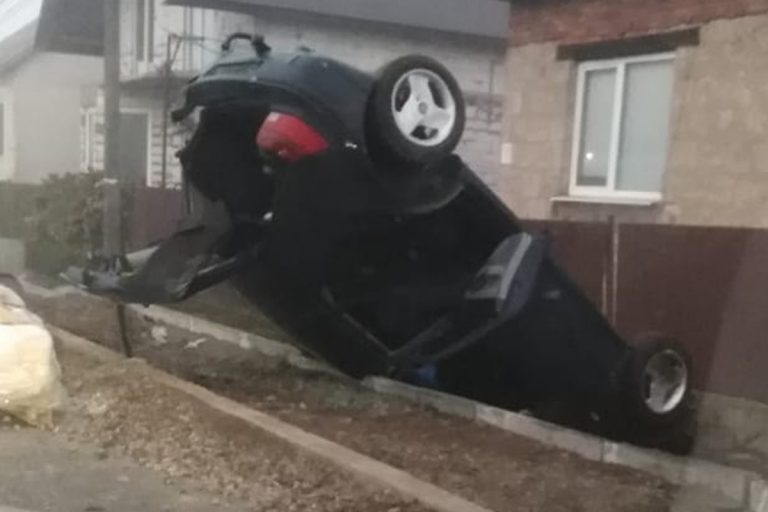 Baleset a Huszti járásban