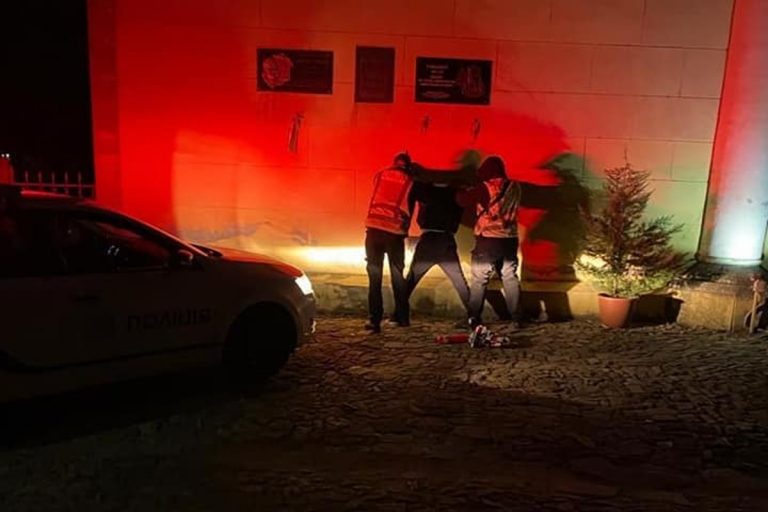 Vandált fogtak Beregszászban