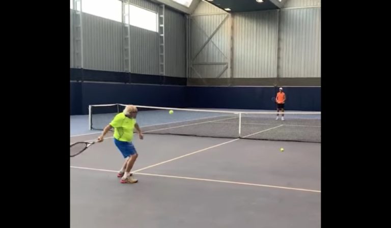 Nadal 97 éves ukrán Guinness-rekorderrel tartott bemutatót