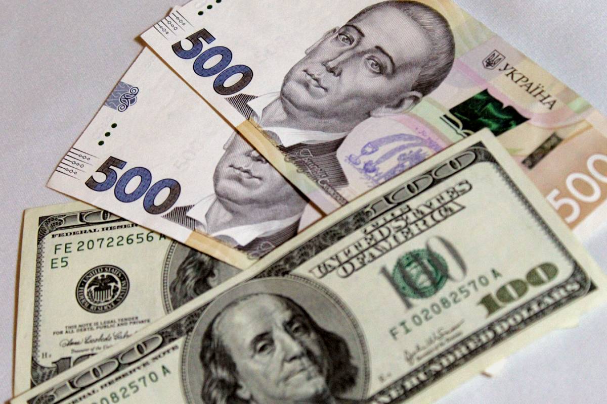 dollár hrivnya