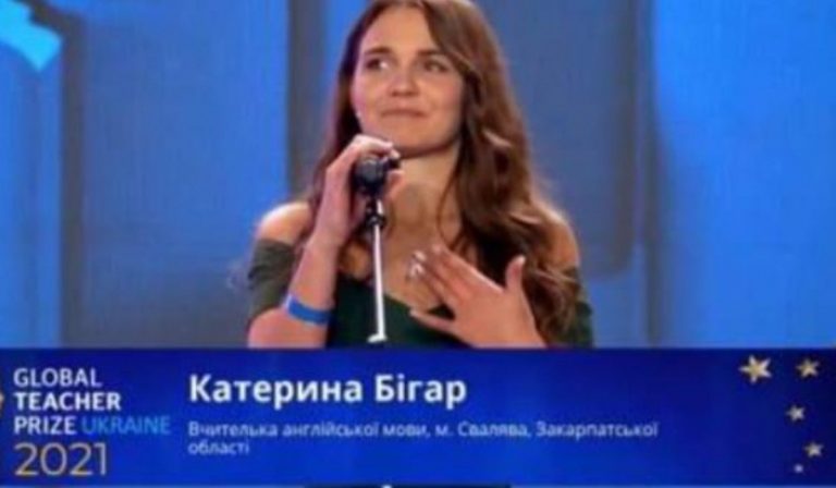 Szolyvai pedagógus nyerte a Globális Tanár Díjat Ukrajnában