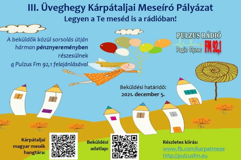 III. Üveghegy meseíró pályázat