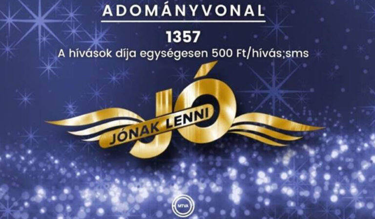 Jónak lenni jó! – Már 88 millió forint gyűlt össze