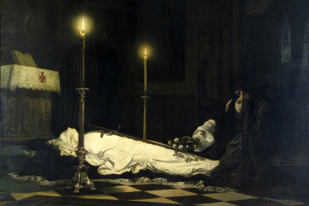 Hunyadi László siratása