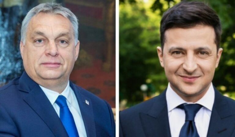 Telefonon tárgyalt egymással Volodimir Zelenszkij és Orbán Viktor