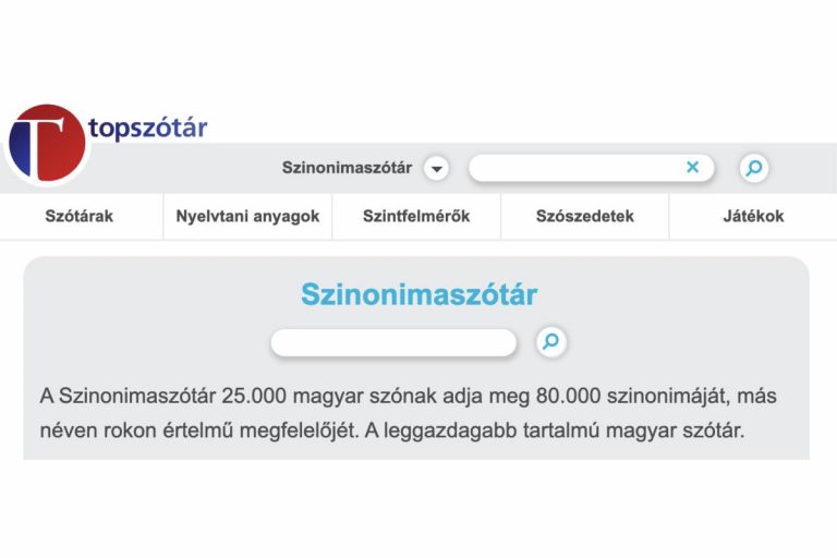 szinonimaszótár