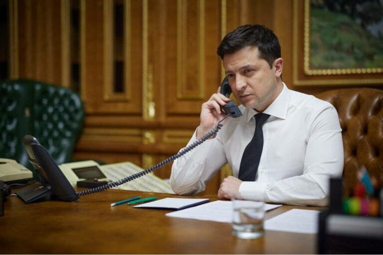 Zelensky thanks European Parliament President for supporting Ukraine