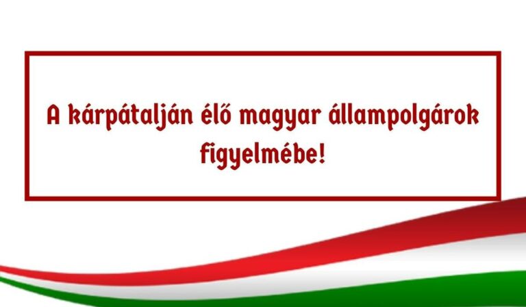 Konzuli tájékoztató a közelgő magyarországi országgyűlési választásról