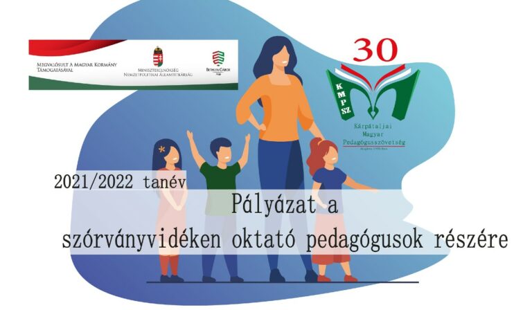 Pályázat a szórványvidéken oktató pedagógusok részére