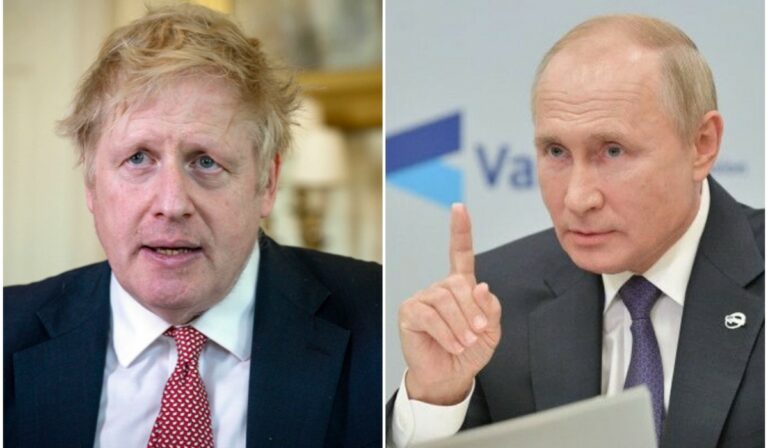 Telefonon tárgyal az ukrajnai válságról Vlagyimir Putyin és Boris Johnson