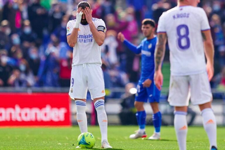 A Getafe legyőzte a Real Madridot