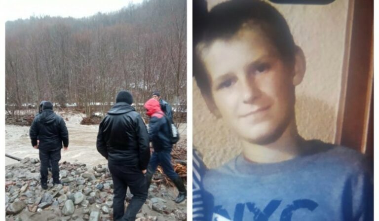 Elsodort a víz egy 13 éves fiút a Rahói járásban