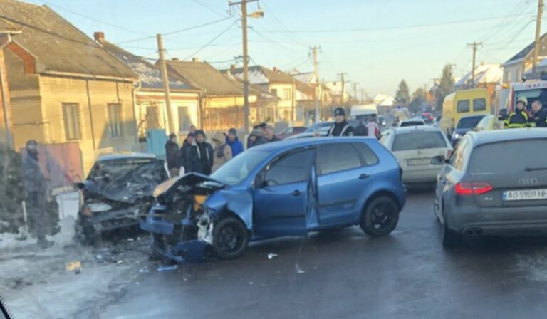 Közúti baleset a Munkácsi járásban