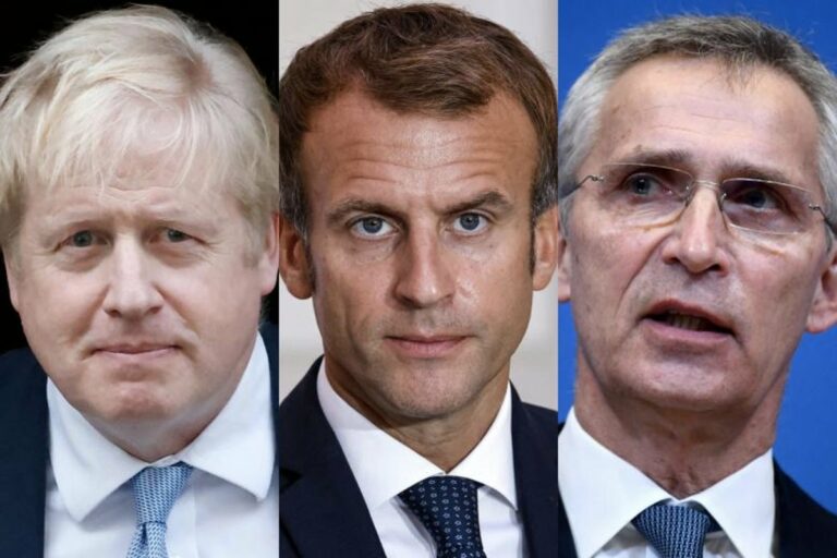 Stoltenberg Johnson Macron