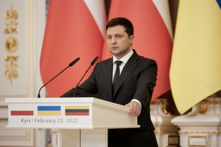 Zelenszkij február