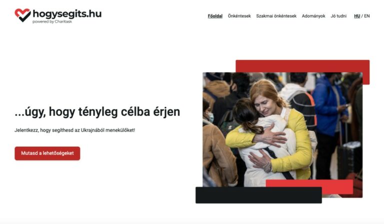 Hogy a segítség tényleg célba érjen: hogysegits.hu