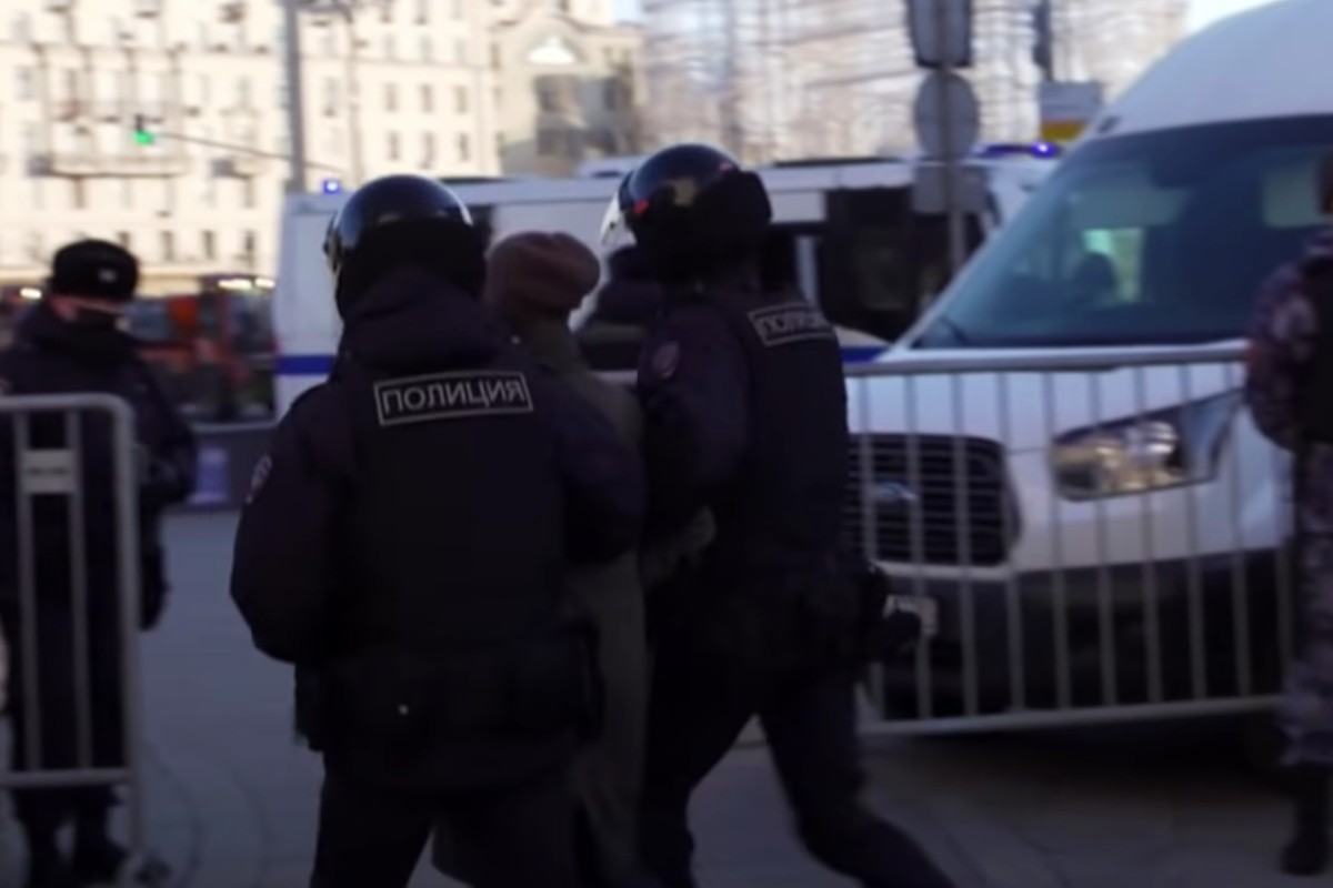 háborúellenes tüntetés Oroszország