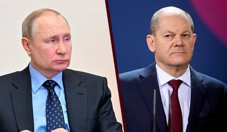 Scholz Putyinnak: ki kell vonni az orosz csapatokat Ukrajnából