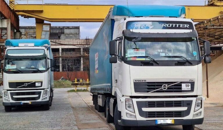 Portugáliából érkezett humanitárius segély Kárpátaljára