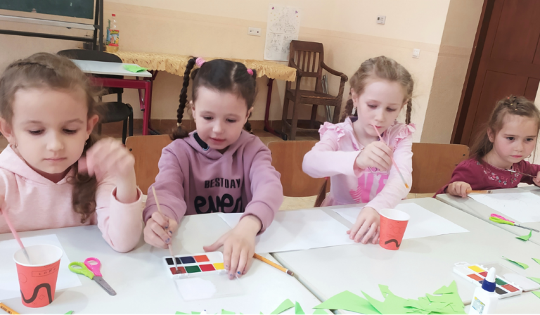Napközis délután gyerekeknek a beregszászi plébánián