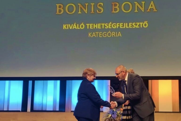 Bonis Bona-díjjal ismerték el Kulin Juditot