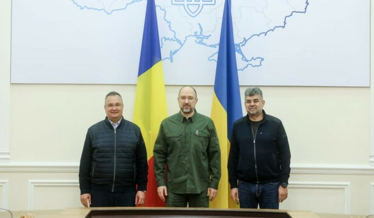 Kijevbe látogatott a román miniszterelnök és a bukaresti képviselőház elnöke