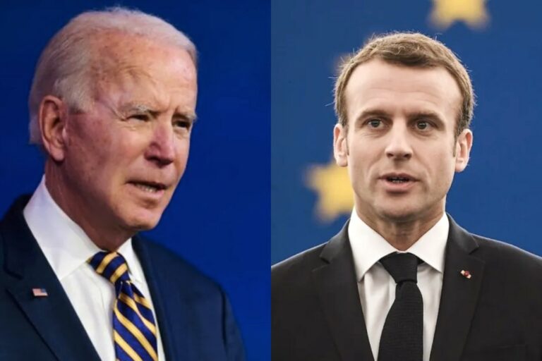 Biden Macron