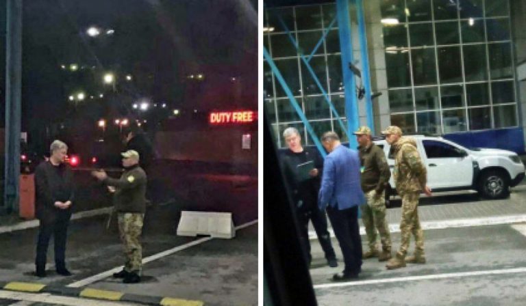 Nem engedték ki Ukrajnából Porosenkót