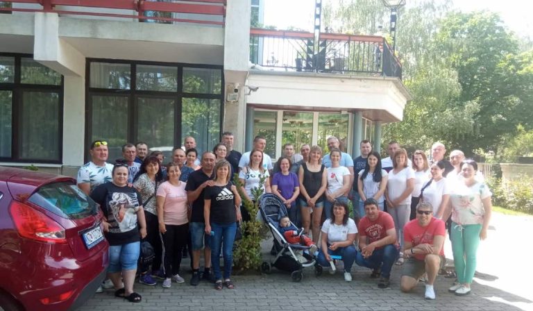 Kárpátaljai nagycsaládos házaspárok Berekfürdőn