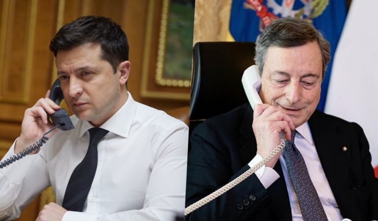 Mario Draghi a gabonaválságról is egyeztetett Zelenszkijjel