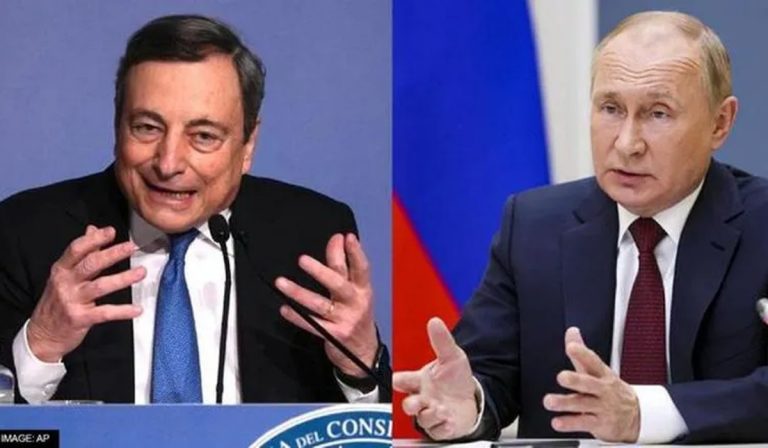 Az élelmiszerválságról beszélt telefonon Mario Draghi és Vlagyimir Putyin