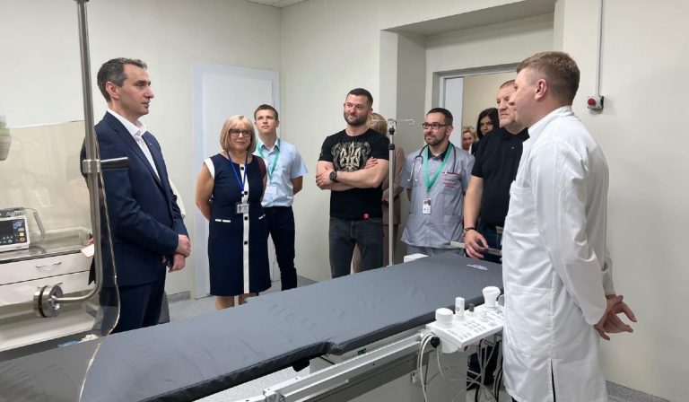Munkácson járt az ukrán egészségügyi miniszter