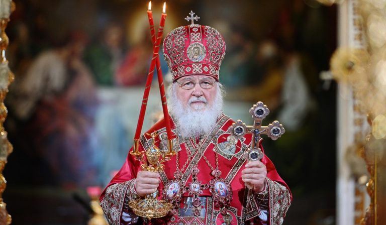 London szankciókat léptetett érvénybe Kirill pátriárka ellen