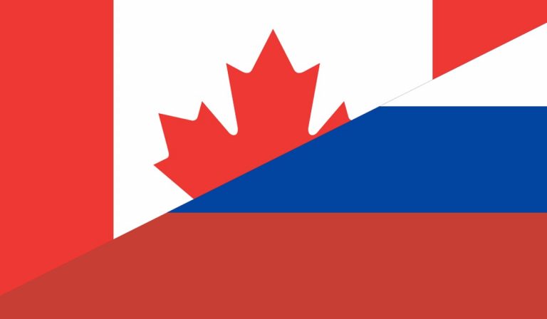orosz kanadai zászló