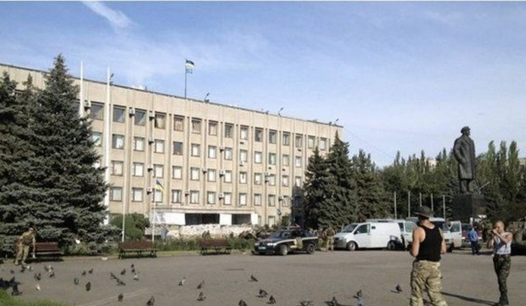 Tűz alá vették Szlovjanszkot