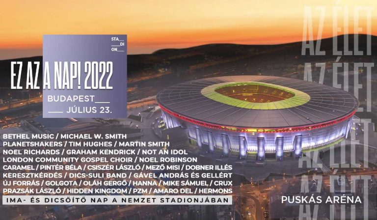 Ez az a nap! 2022: július 23-án a Puskás Arénában