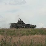 ukrán katona harckocsi