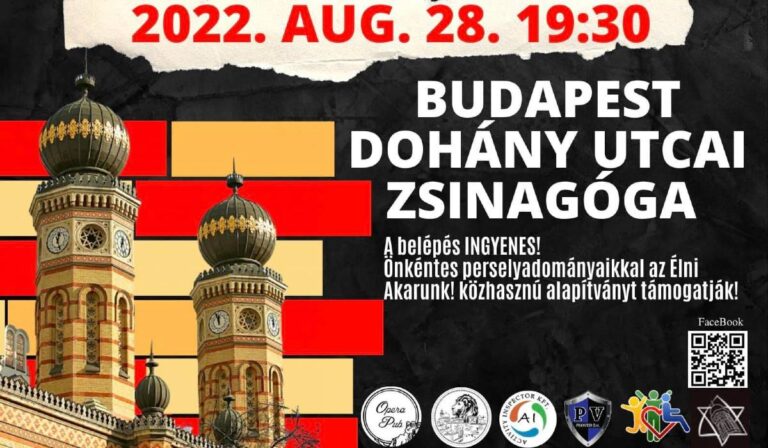 Jótékonysági koncert az ukránok megsegítésére Budapesten