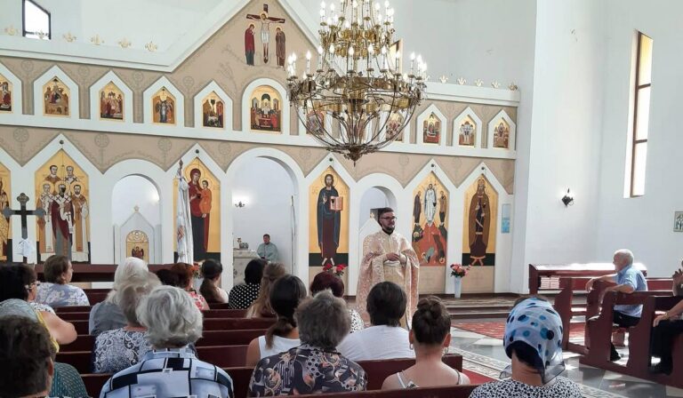 Szent István napi templombúcsú Tiszacsomán