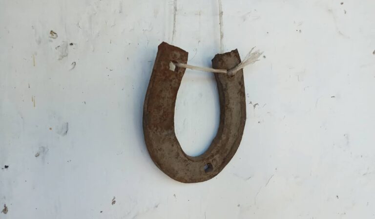 Régi tárgy: a patkó